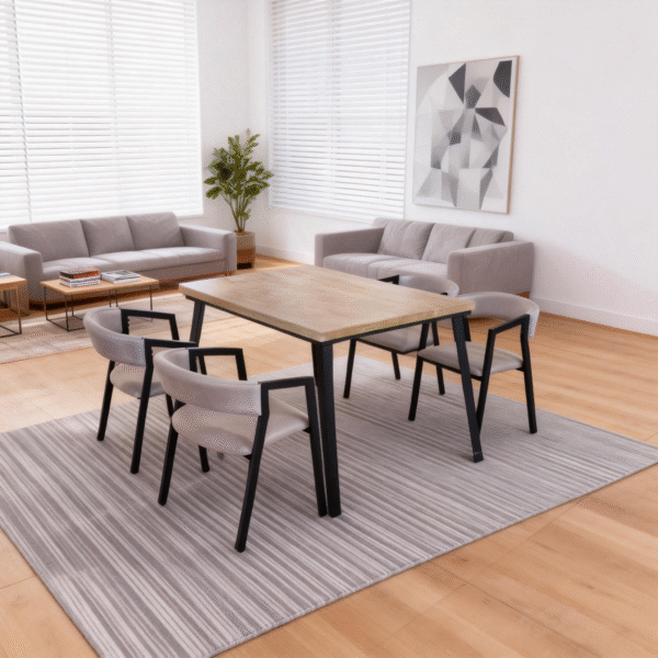 Dining table and chair set